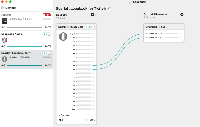 Redirect specific audio channels
