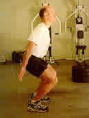 Hindu squat lowering