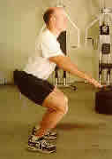 Hindu squat rising with arms swinging forward